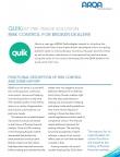 QUIKest pre-trade solution - risk control for broker-dealers