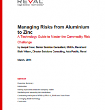 Managing Risks from Aluminium to Zinc