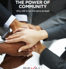 The Power of Community: Why ASP is Not the Same as SaaS